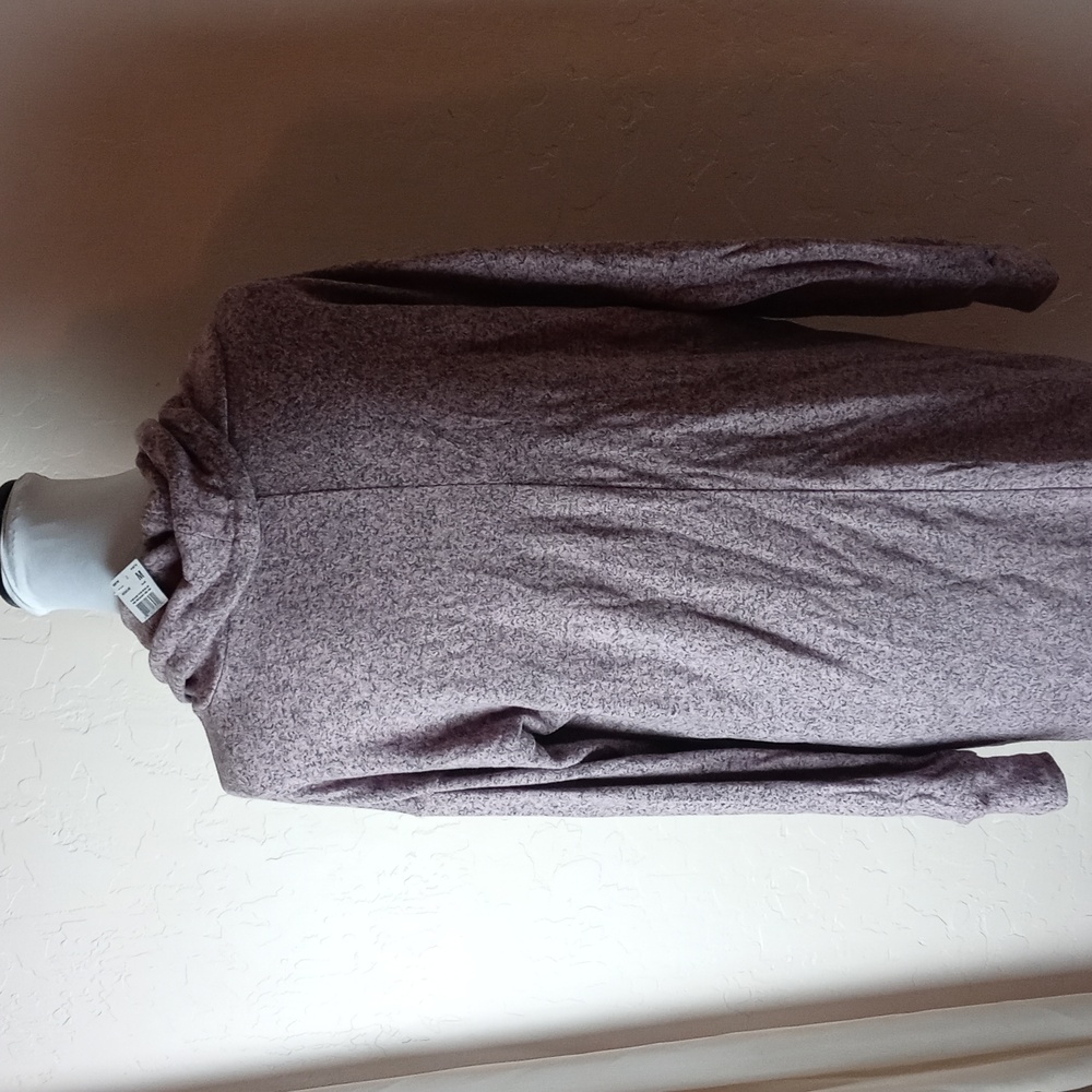 NWT Motherhood Maternity Cozy Lavender Cowl Neck Sweater - Picture 4 of 8